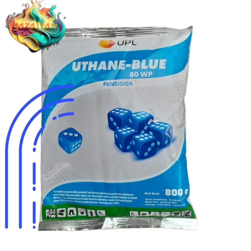 fungisida uthane blue 800 gr