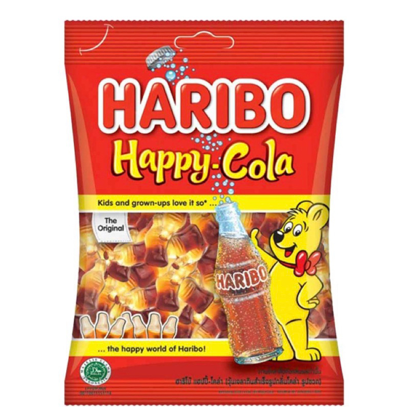 

Haribo Candy Gummy Happy Cola 80 gr