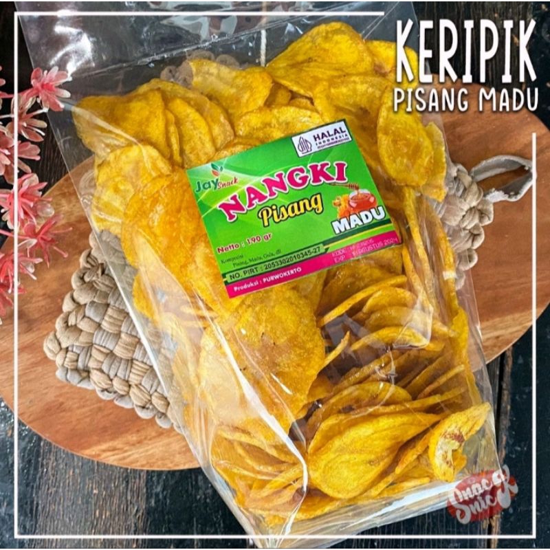 

KERIPIK PISANG MADU PREMIUM NANGKI/ KERIPIK PISANG MADU