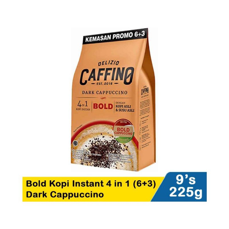 

Caffino Bold 4in1 (6+3) Dark Cappucino 225g