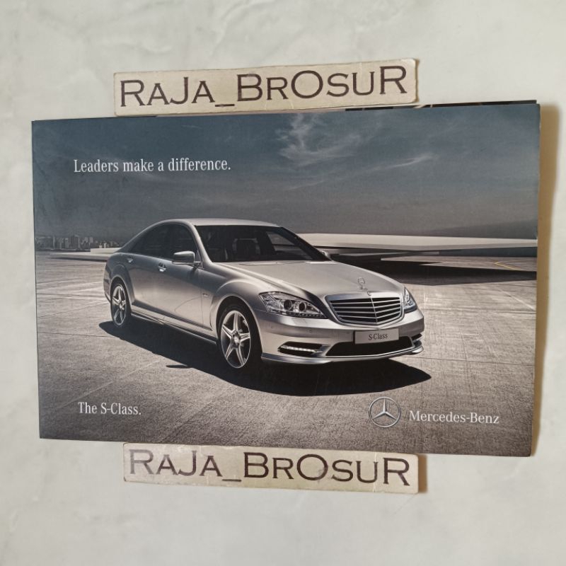 Poster brosur katalog leaflet Mercedes Benz The S Class Mercy S300 L Solitaire/S350 L/S500 L 2012