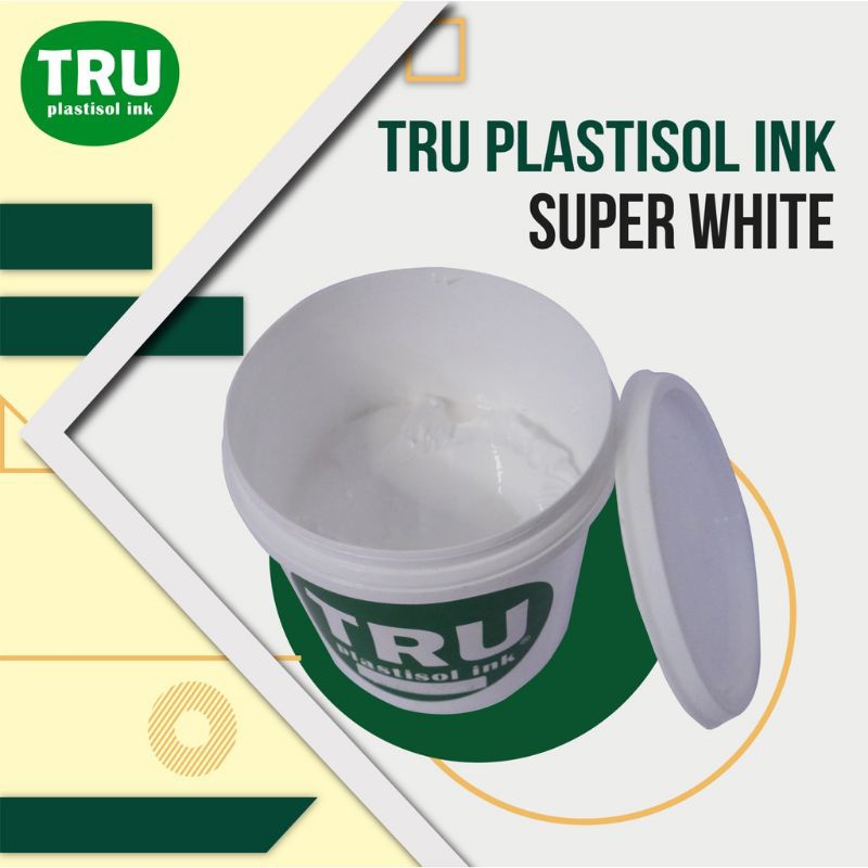 

TRU Plastisol Super White Tinta Sablon 1kg