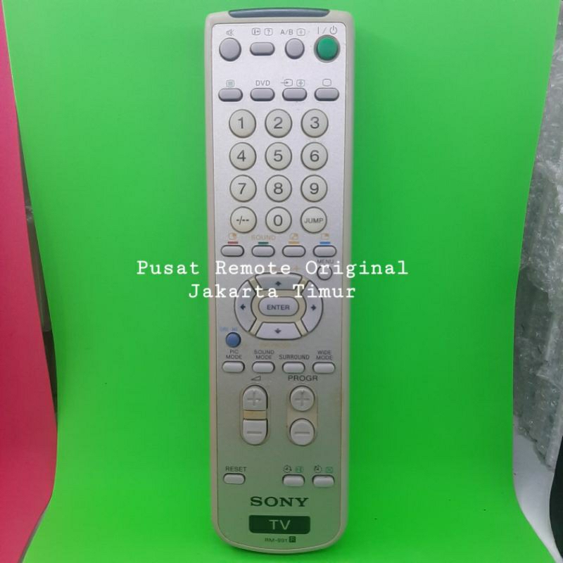 REMOTE REMOT TV SONY LED LCD RM-991 ORIGINAL