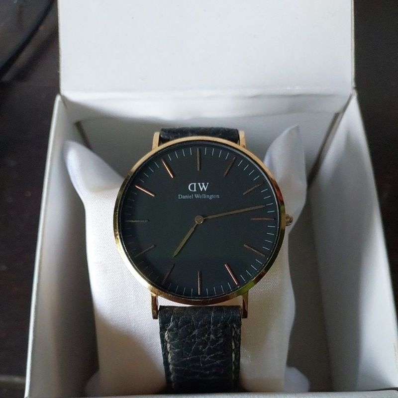 jam pria original DW Daniel Wellington case 41mm preloved second bekas