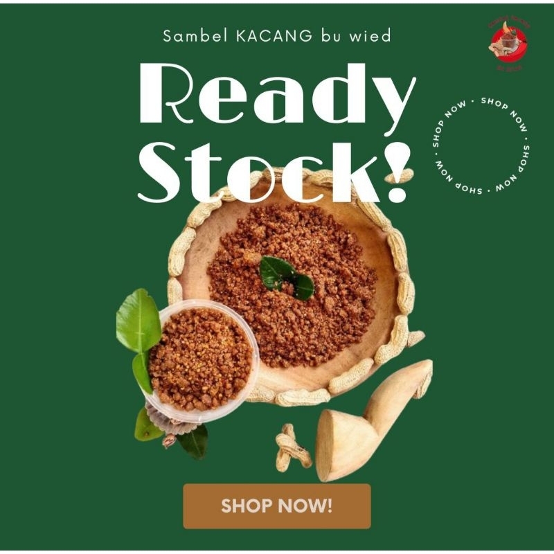 

Sambel Kacang Sangrai Bu Wied