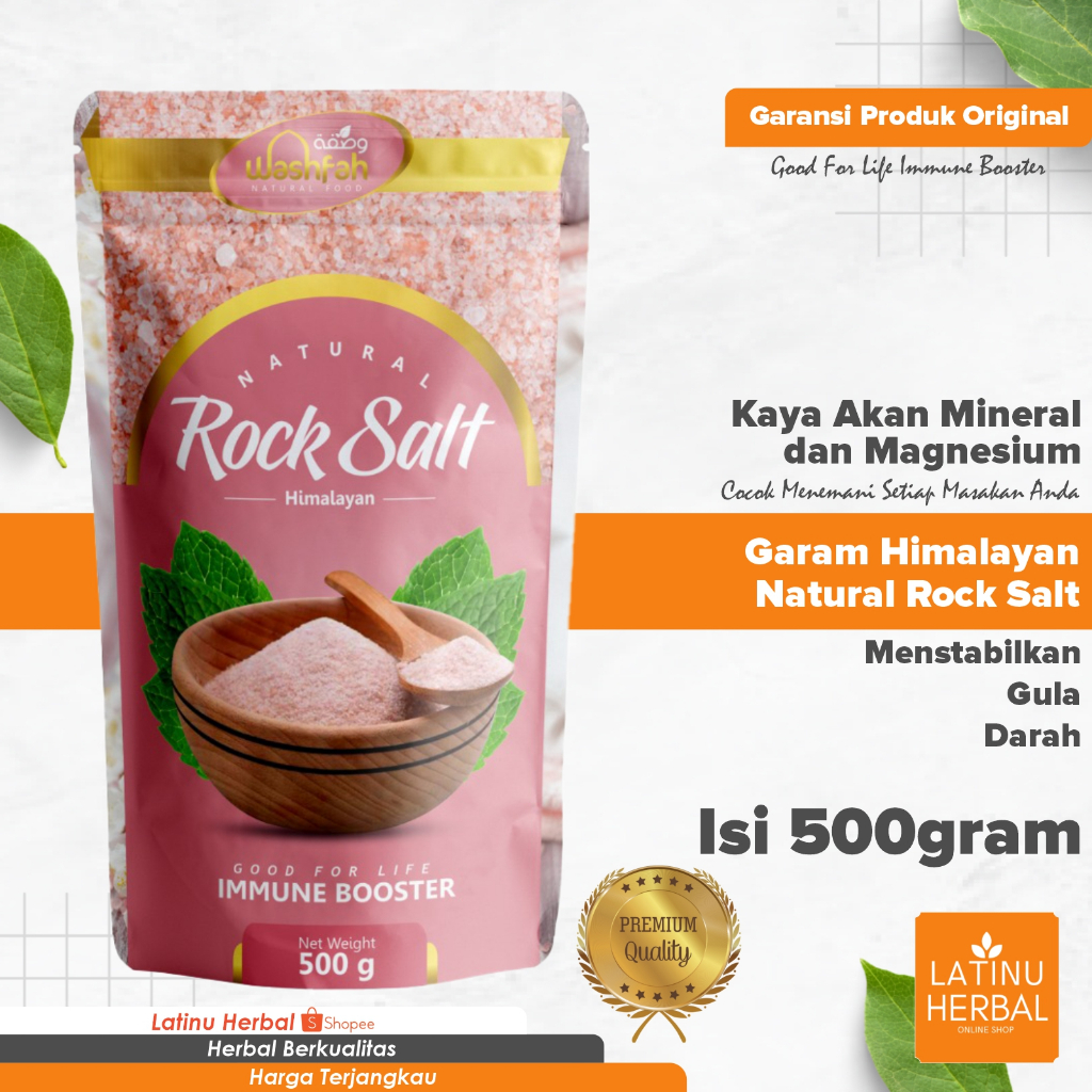 

100% Garam Himalayan | Rock Salt Himalayan | 500 gr