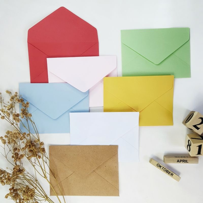 

Isi 100 Amplop Ukuran A7 Ukuran 8x11cm Grosir