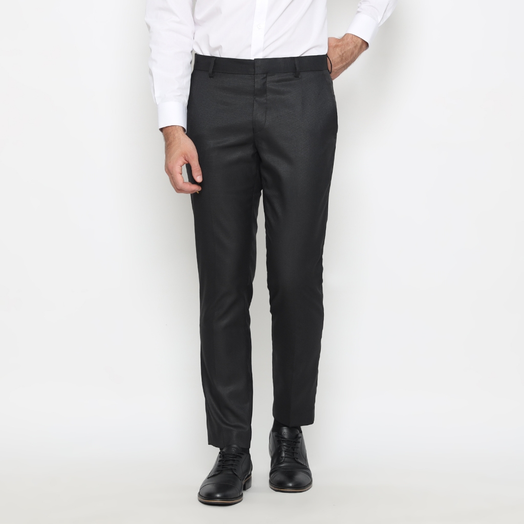 CARLOS MORENO - Celana Formal Slim Fit - CJSF | Celana Kantor Pria | Celana Bahan | Celana Formal Pr