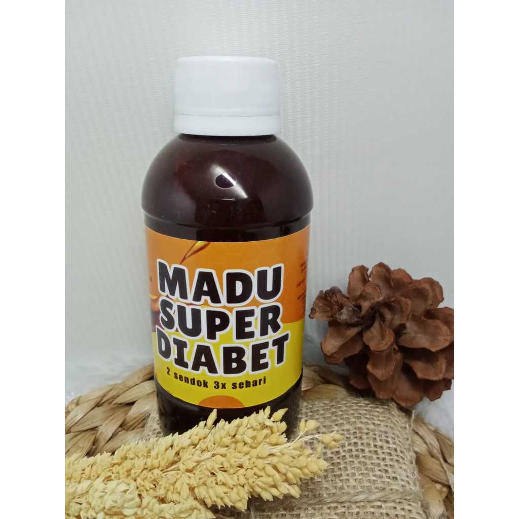 

Madu Super Diabet Diabetes melietus Membantu Mengatur Gula Dalam Hubuh Netto 250 gram