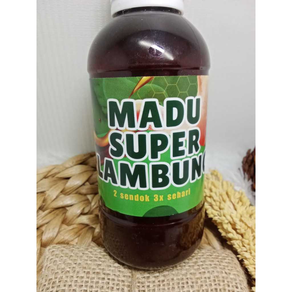 

Madu Super Lambung mengatasi Masalah Sakit Maag & Nyeri Asam Lambung Netto 250 gram