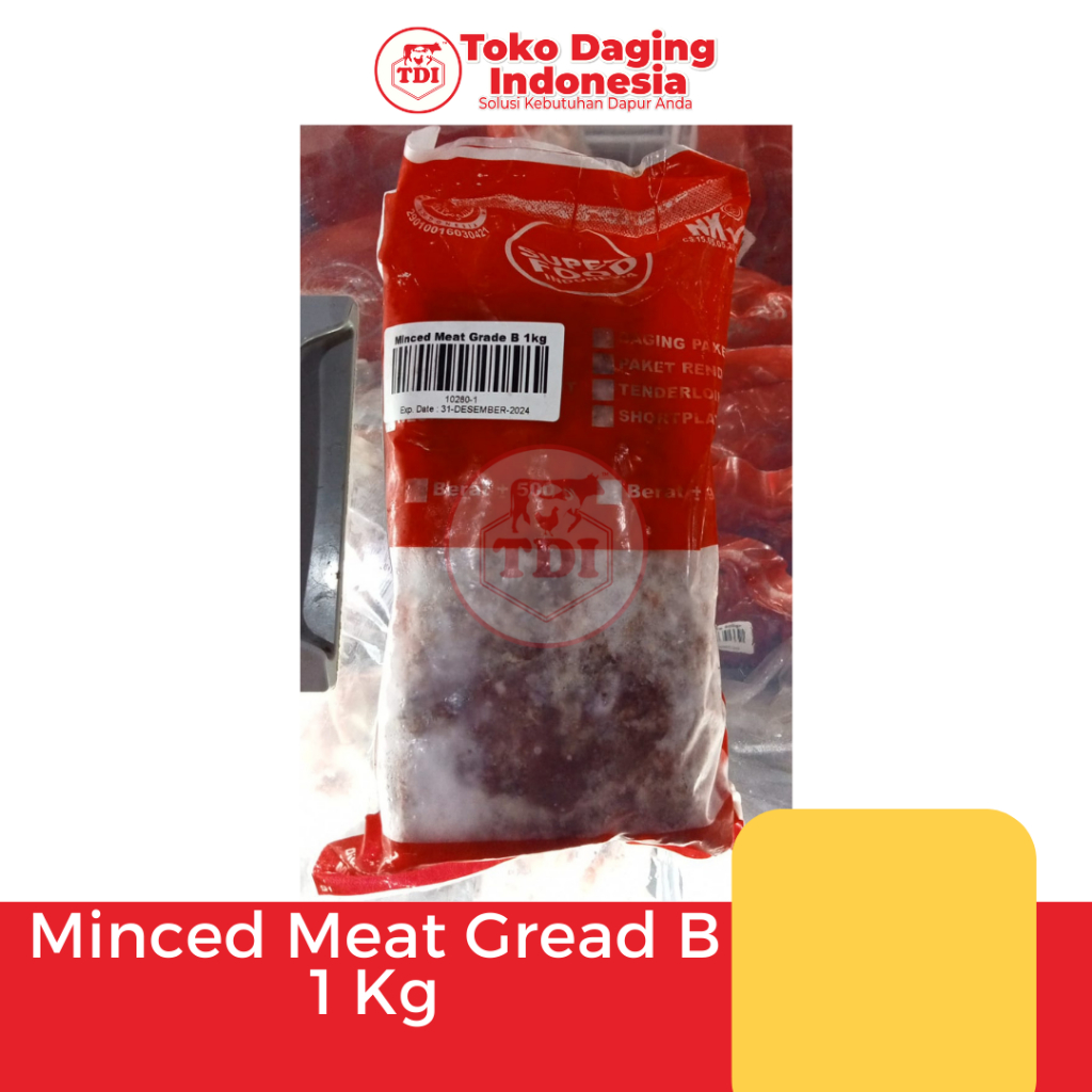 

Minced Meat Gread B 1 Kg