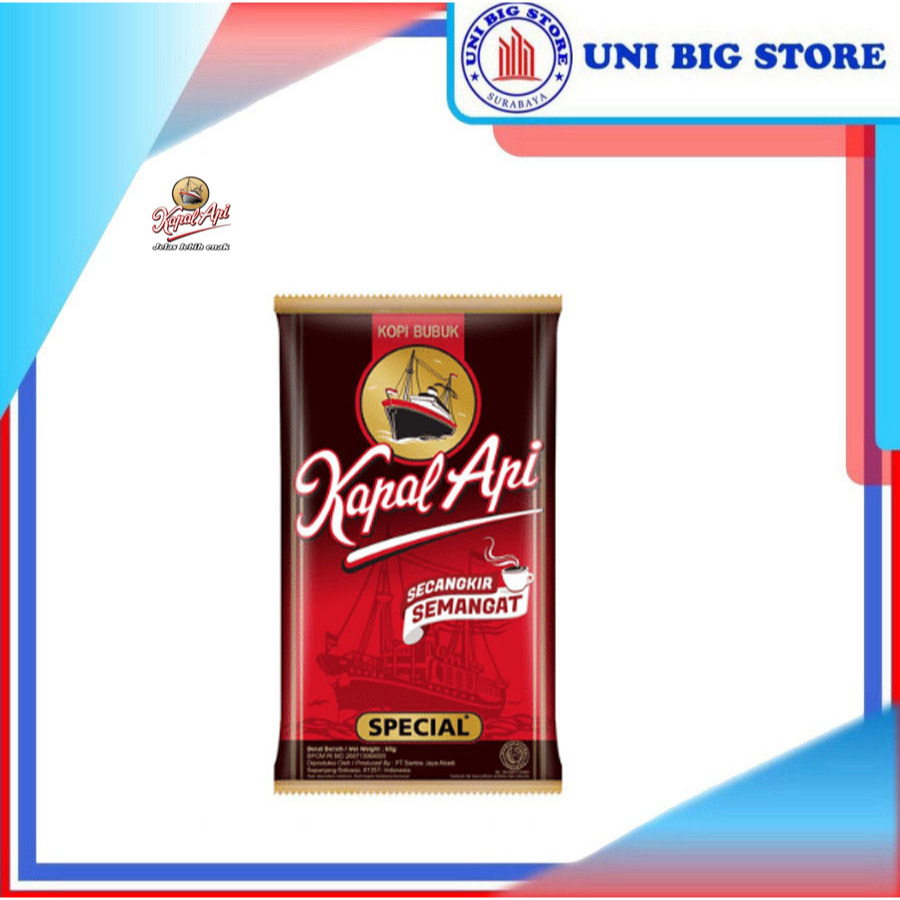 

Kapal Api Special Kopi Bubuk Sachet Merah 60 gram