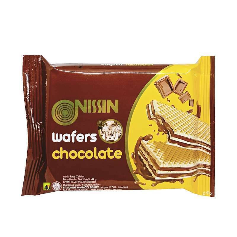 

Nissin Wafer Coklat 5x42gr