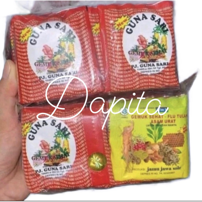 

Jamu Gunasari gemuk sehat original