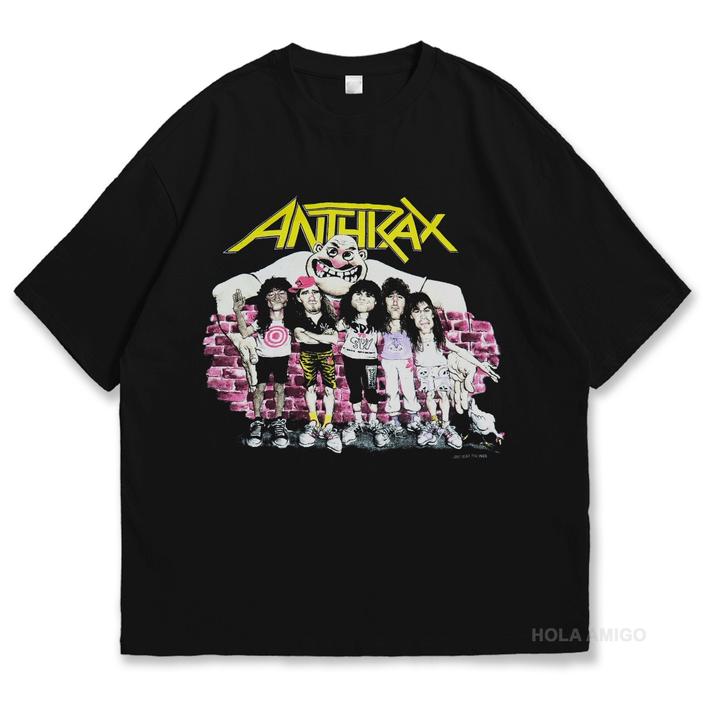 Kaos / Baju Distro Music Band Anthrax