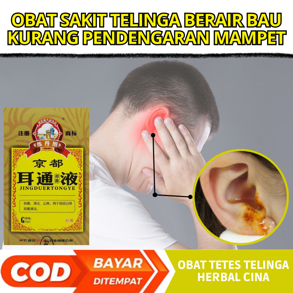 Telinga Bernanah Obat Telinga Tuli Obat Telinga Berair Telinga Tuli Permanen Obat Telinga Bernanah O