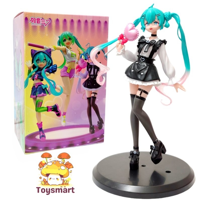Hatsune Miku Figure Pvc Action Figure Miku Sakura Anime Pajangan