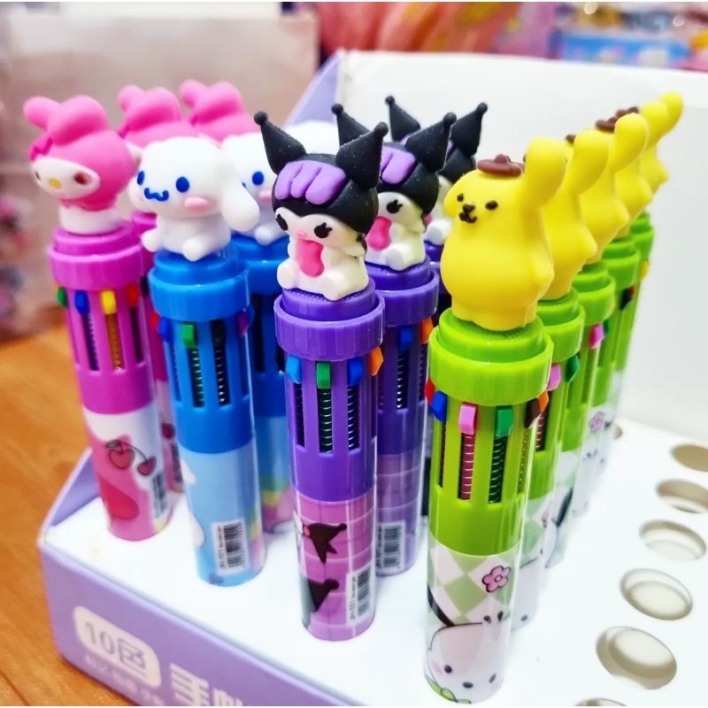 

Pulpen 10 warna Sanrio