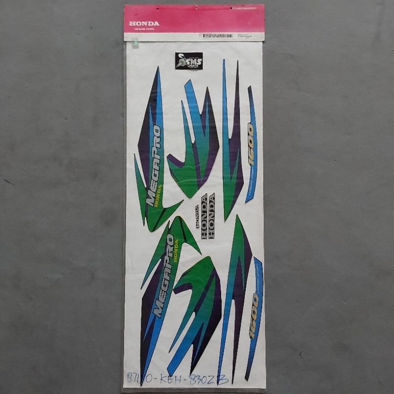 List Stiker Stripe Striping Megapro Lama Megapro Hiu Original 871X0 KEH 830ZB