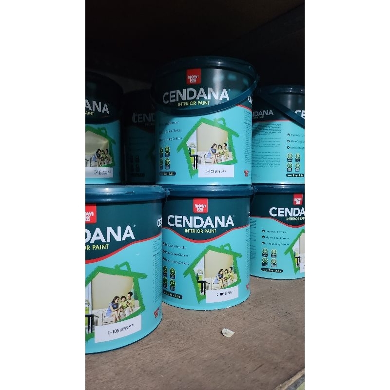 Mowilex CENDANA cat dalam interior tembok dinding galon 5kg