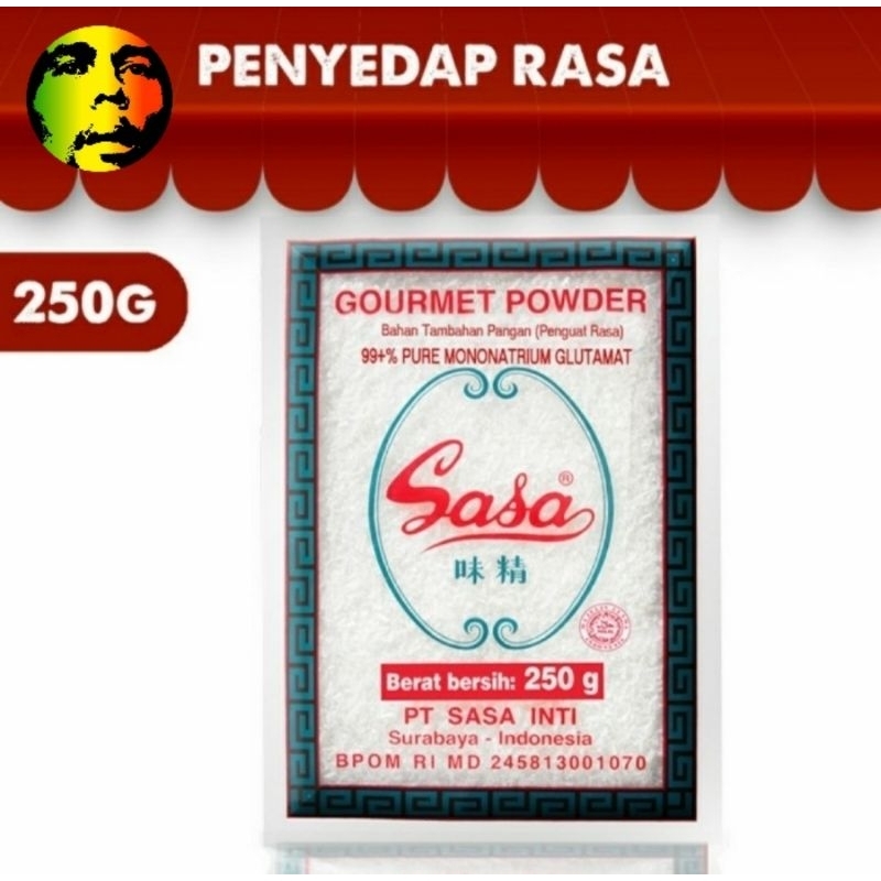 

Sasa penyedap rasa 250gr