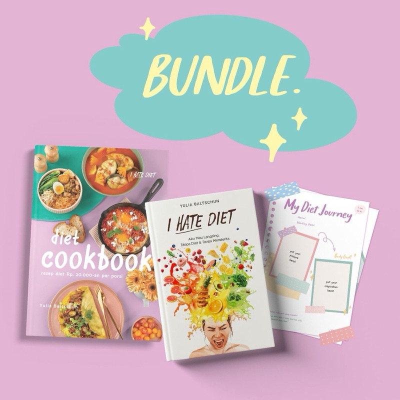 BUKU I HATE DIET BY YULIA BALTSCHUN