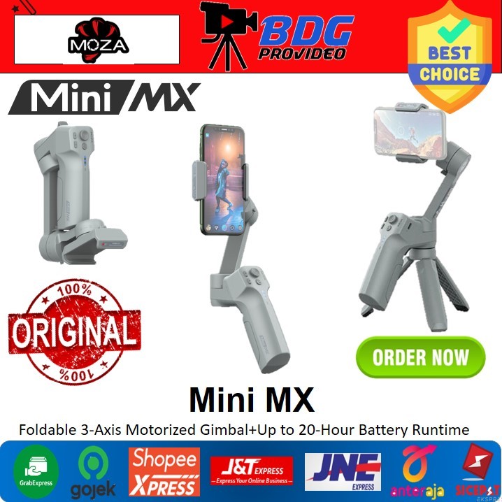 MOZA Mini MX Resmi / Gimbal Smartphone MOZA MiniMX Garansi Resmi