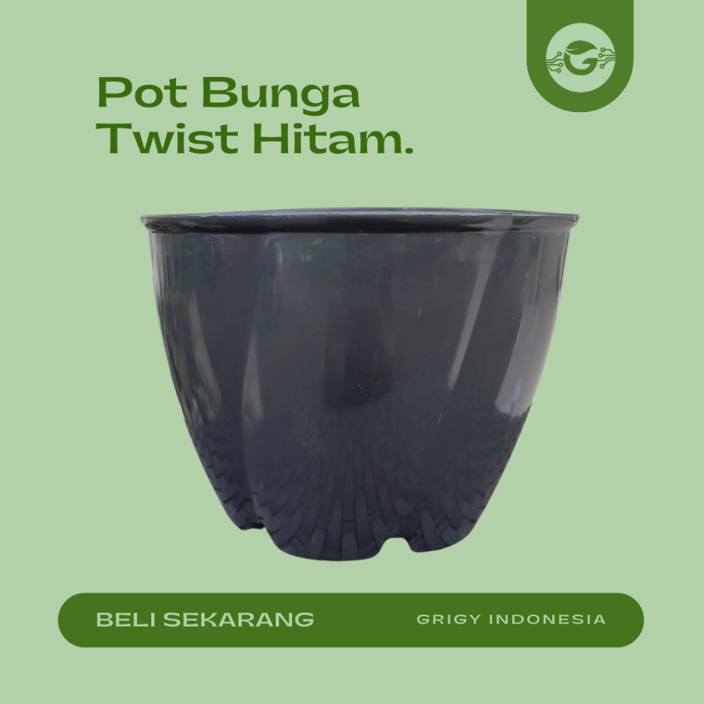POT BUNGA TWISTER/ POT TANAMAN TWISTER
