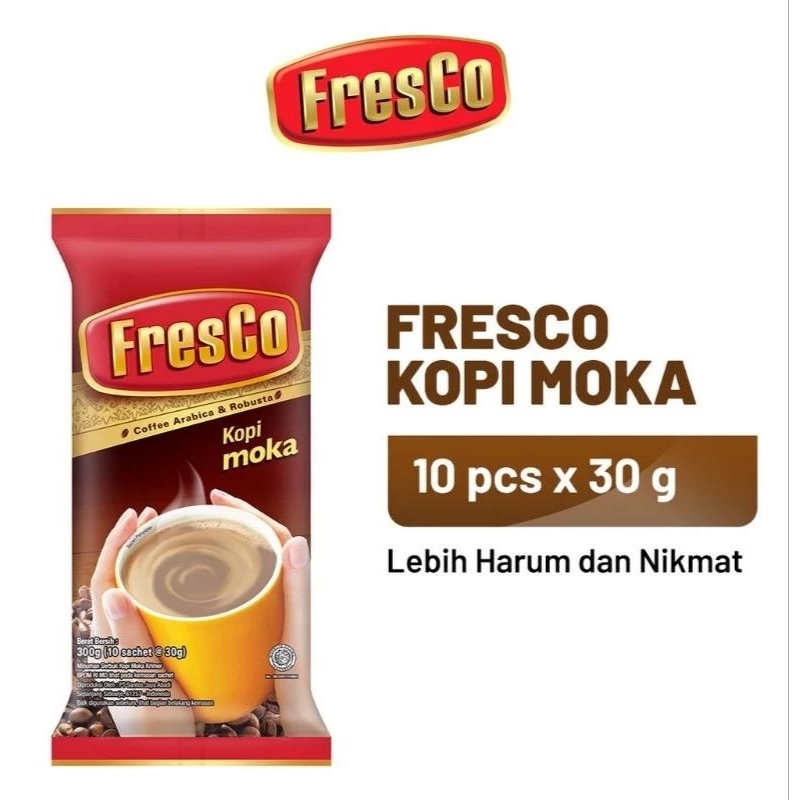 

Fresco Kopi Moka Sachet 6+3 30 gr