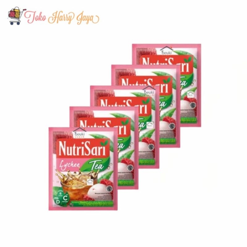 

Nutrisari Lychee Tea 1 renceng