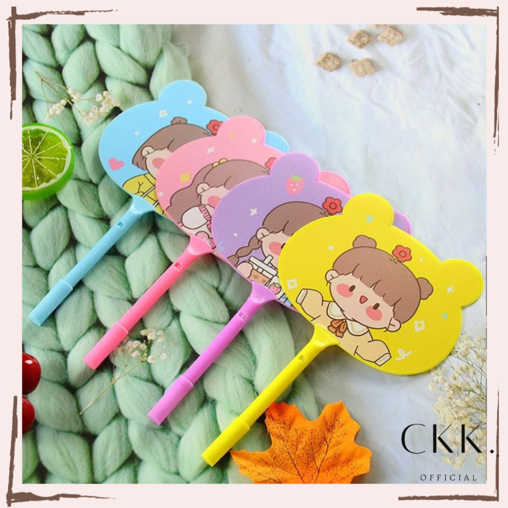

➰CKK➰ SB029 Pulpen Kipas Karakter Animal Lucu / Pulpen Alat Tulis Kantor dan Sekolah