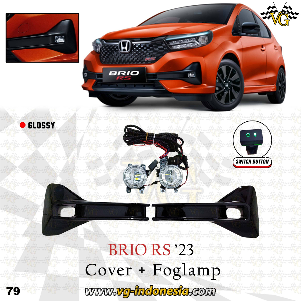 COVER FOGLAMP BRIO RS BRIO 2023 - 2025