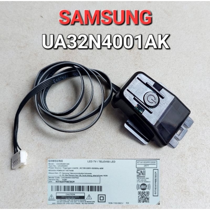 SENSOR IR TOMBOL SAMSUNG UA32N4001 UA32N4001AK UA32N4003AK