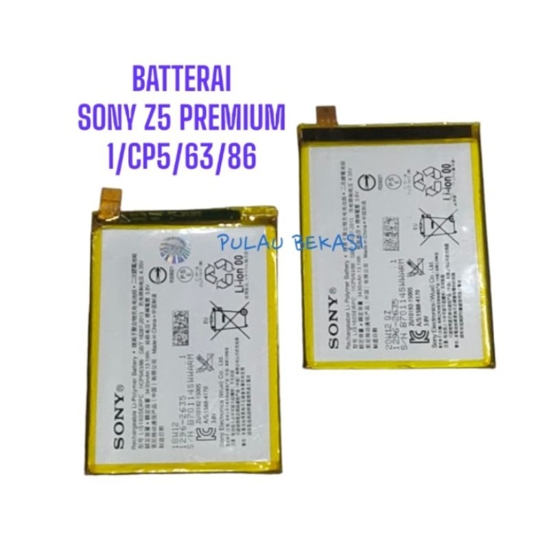 BATTERY BATERAI BATRE BATT SONY Z5 PREMIUM / LIS1605ERPC - BATT SONY Z5 PREMIUM