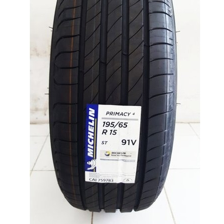 PROMO Michelin Primacy 4 Ukuran 195/65 R15 - Ban Mobil B-RV APV Evalia