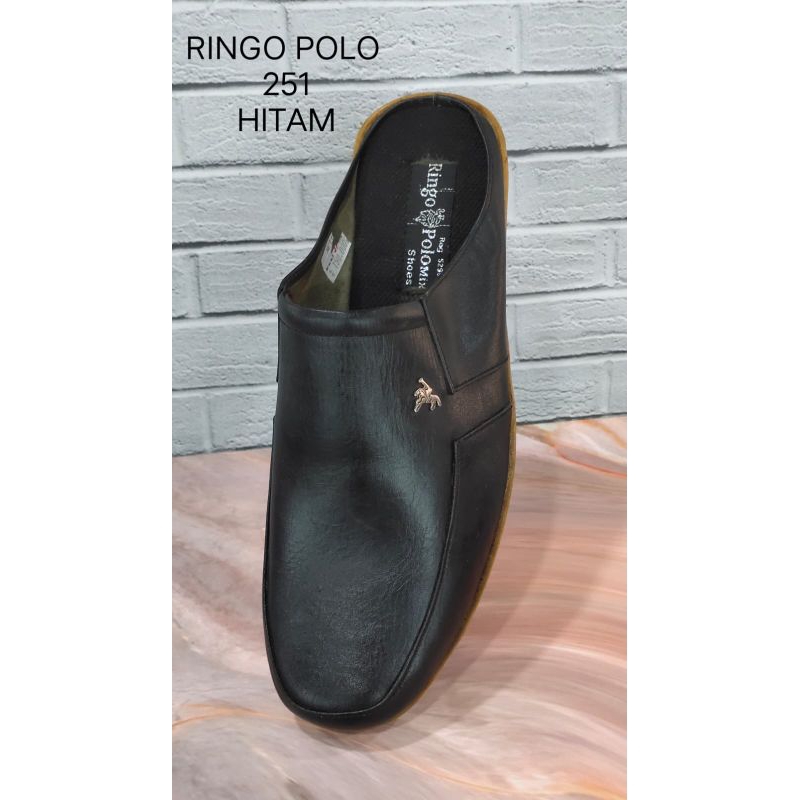 sepatu sandal pria , sepatu sandal cowok , sepatu sandal kulit  casual/formal  RINGO POLO
