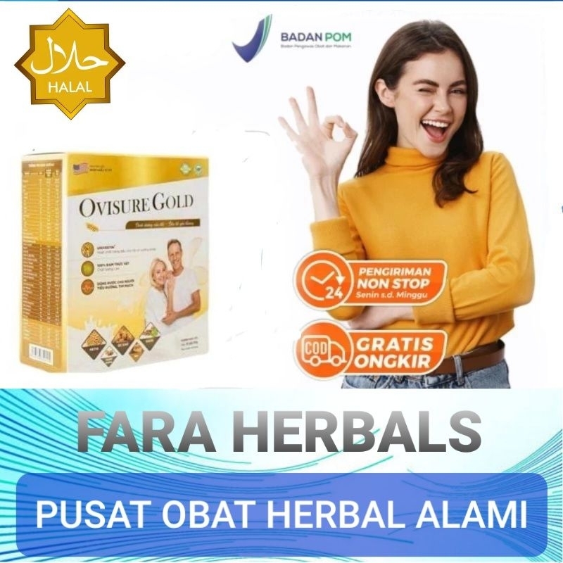 OVISURE GOLD SUSU BUAT TULANG SENDI 100% HERBAL ALAMI | OVISURE GOLD ASLI | OVISURE ORIGINAL