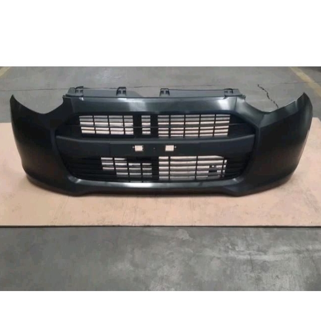 Bumper bemper depan Daihatsu Ayla 2013, 2014, 2015, 2016 tanpa lubang lampu kabut blm facelift NHF