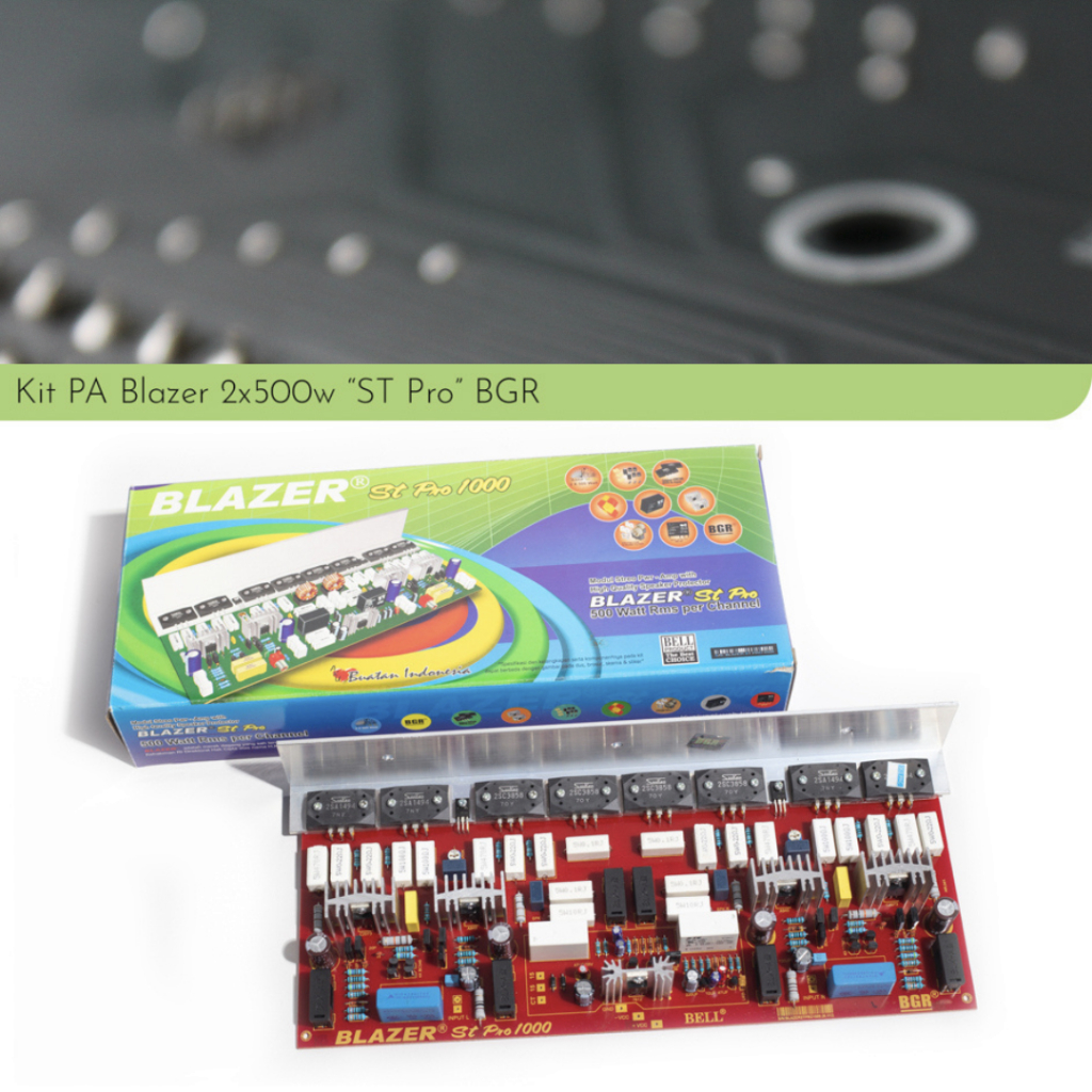 Kit Rakitan Power Blazer 1000 watt 2 x 500 watt st pro stereo BGR