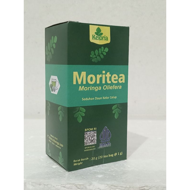 

Keloria MoriTea Seduhan Daun Kelor Moringa Original