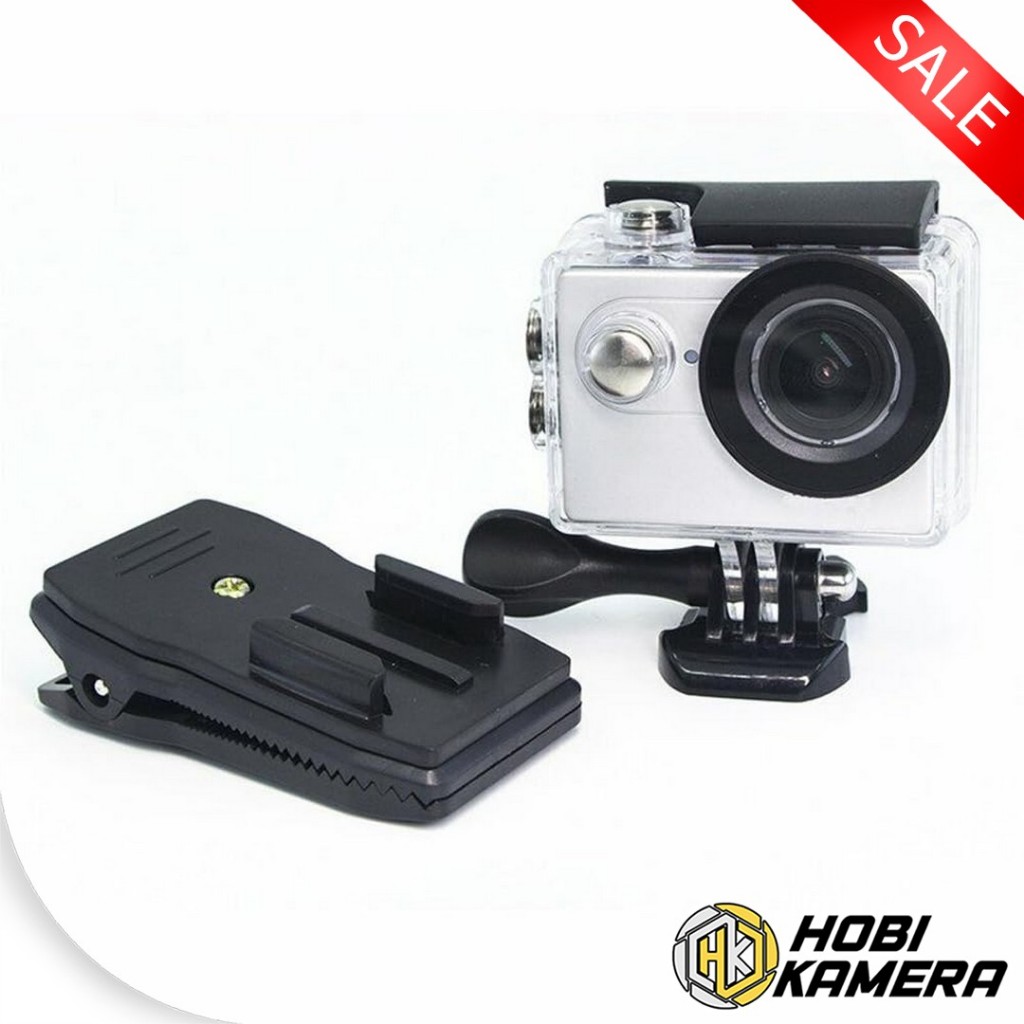 Jepitan Clip Clamp Mount Untuk Action Camera 360derajat