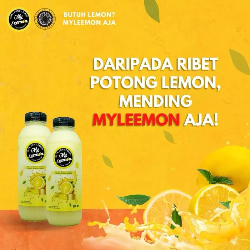 

Myleemon Sari Lemon Asli 500ml