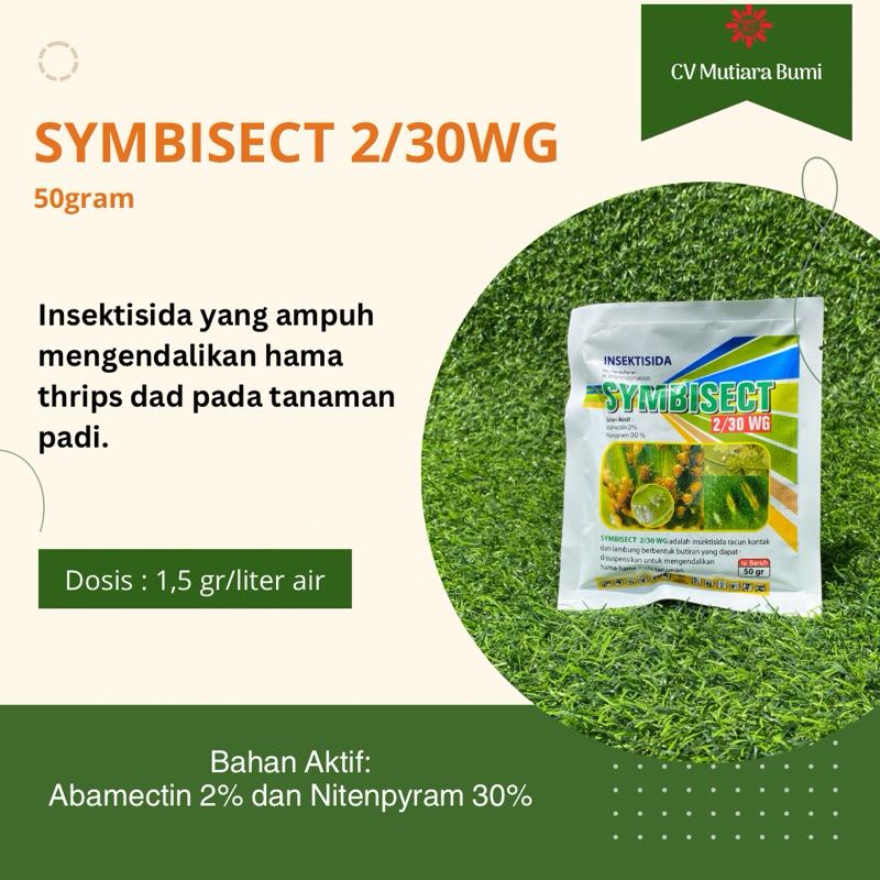 PESTISIDA | INSEKTISIDA | SYMBISECT 50gr | PEMBASMI HAMA THRIPS PADA TANAMAN CABAI