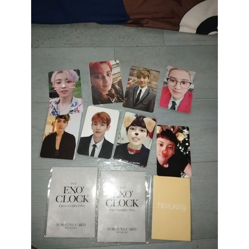 photocard exo official