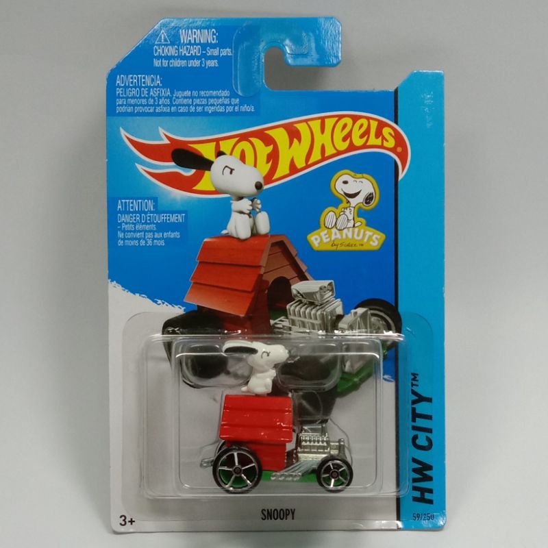 hotwheels snoopy peanuts