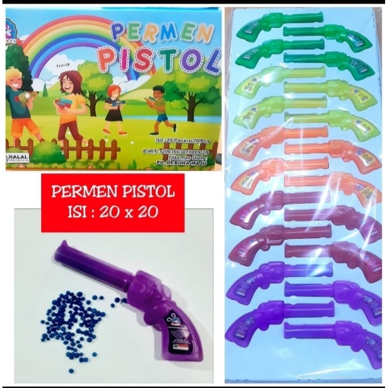 

permen pistol 20 pcs