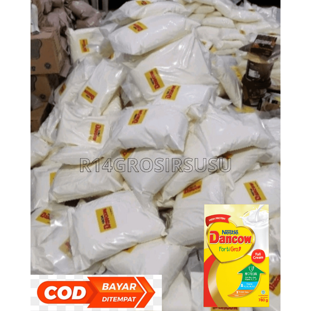 

SUSU DANCOW BUBUK FULLCREM/TAWAR KEMASAN 500 gram