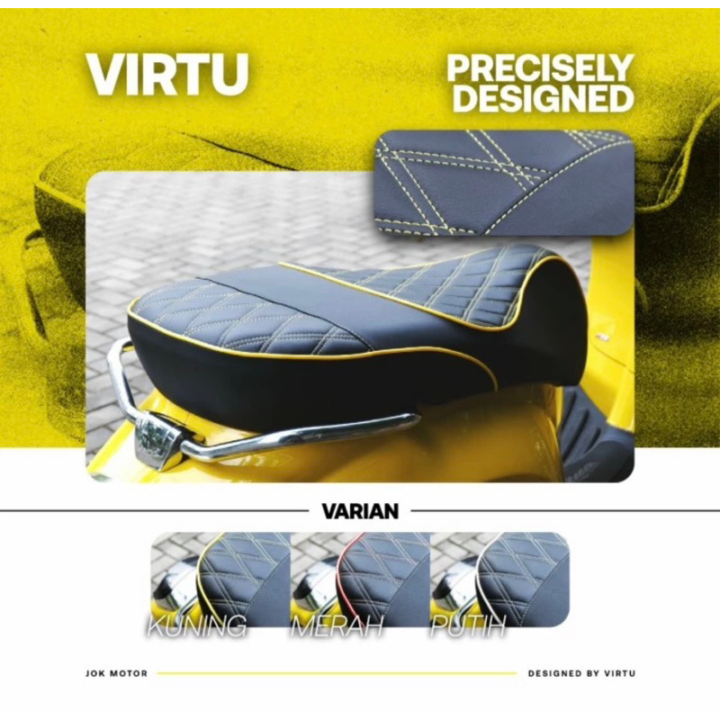 Jok Jox Motor Piaggio Vespa Sprint Primavera Jok Variasi Vespa Sprint Primavera Nemo Original