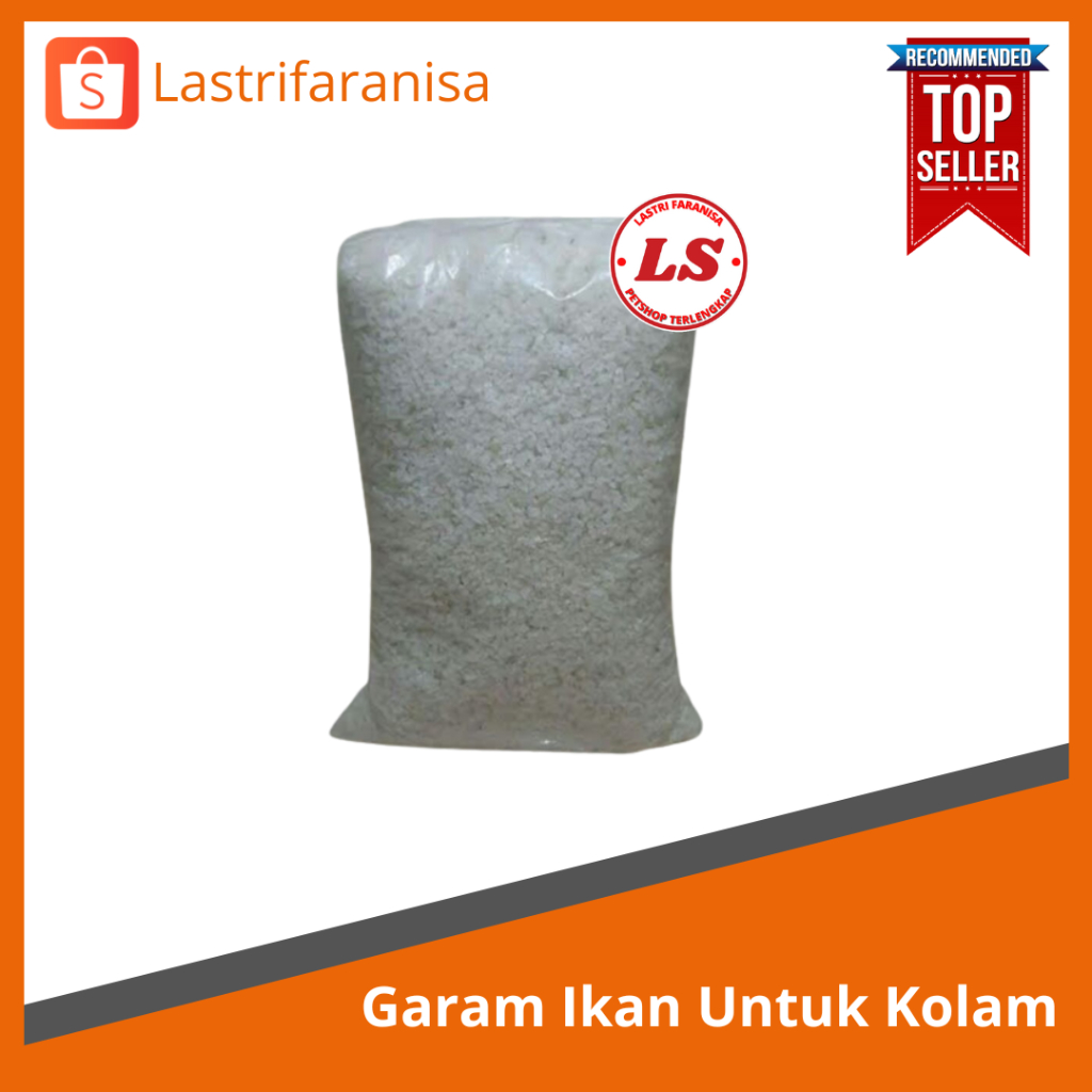 Garam Ikan 1 kg Garam Crystal Bening Garem krosok Garam Ikan Garam Ikan karungan garem ikan