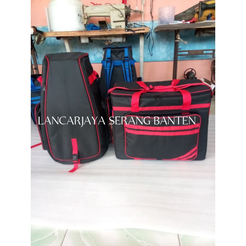 tas kendang jaipong 1 set tinggi induk 58 tas rampak